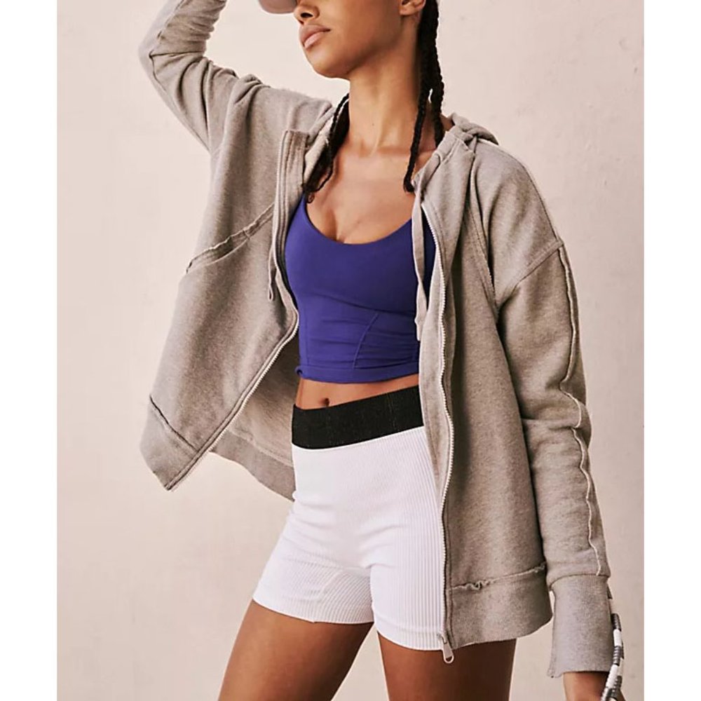 🎉LAST CHANCE🎉 FP MOVEMENT Only One Hoodie / Heather Grey - Picture 3 of 9